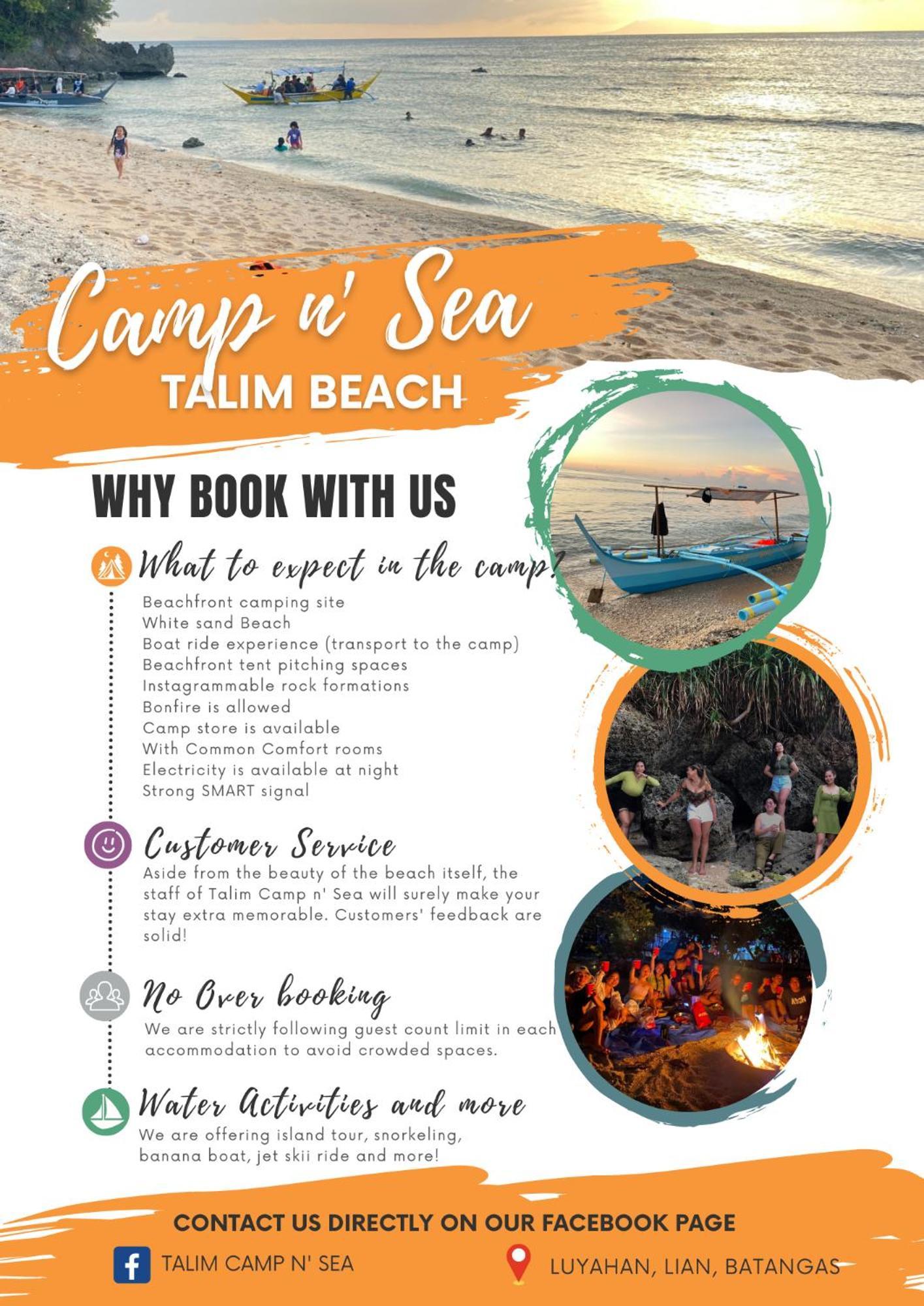 Talim Camp N Sea Beach Camp Lian Luaran gambar